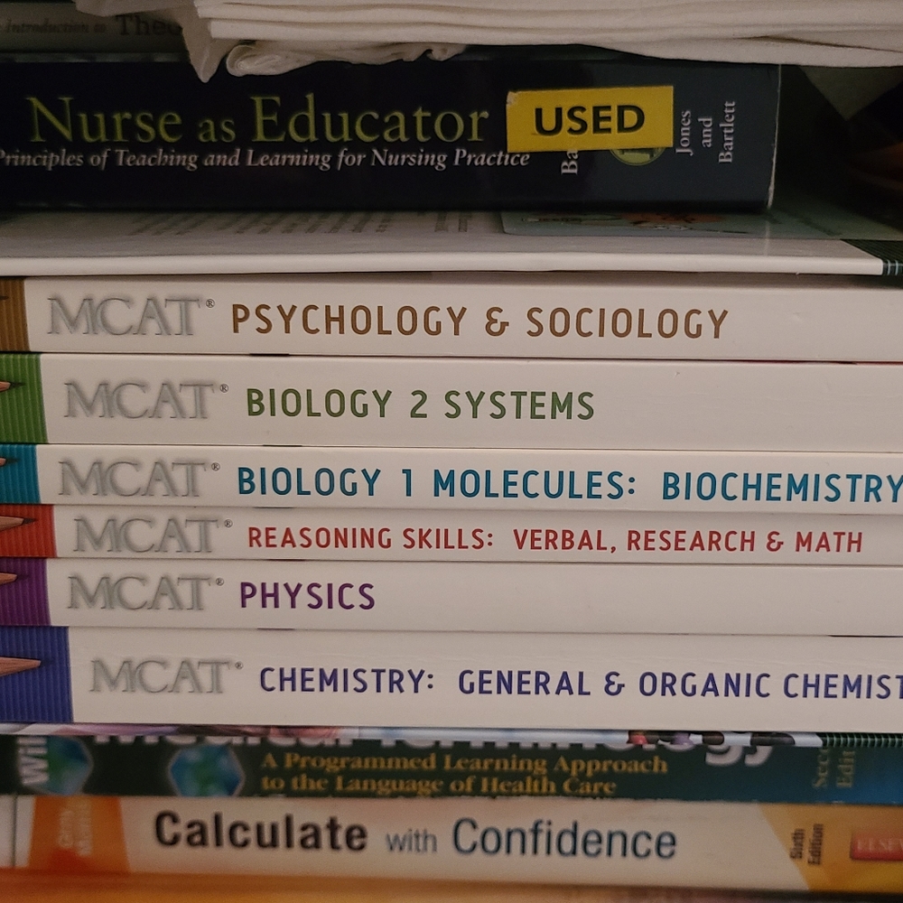 MCAT Books. EXAMKRACKERS